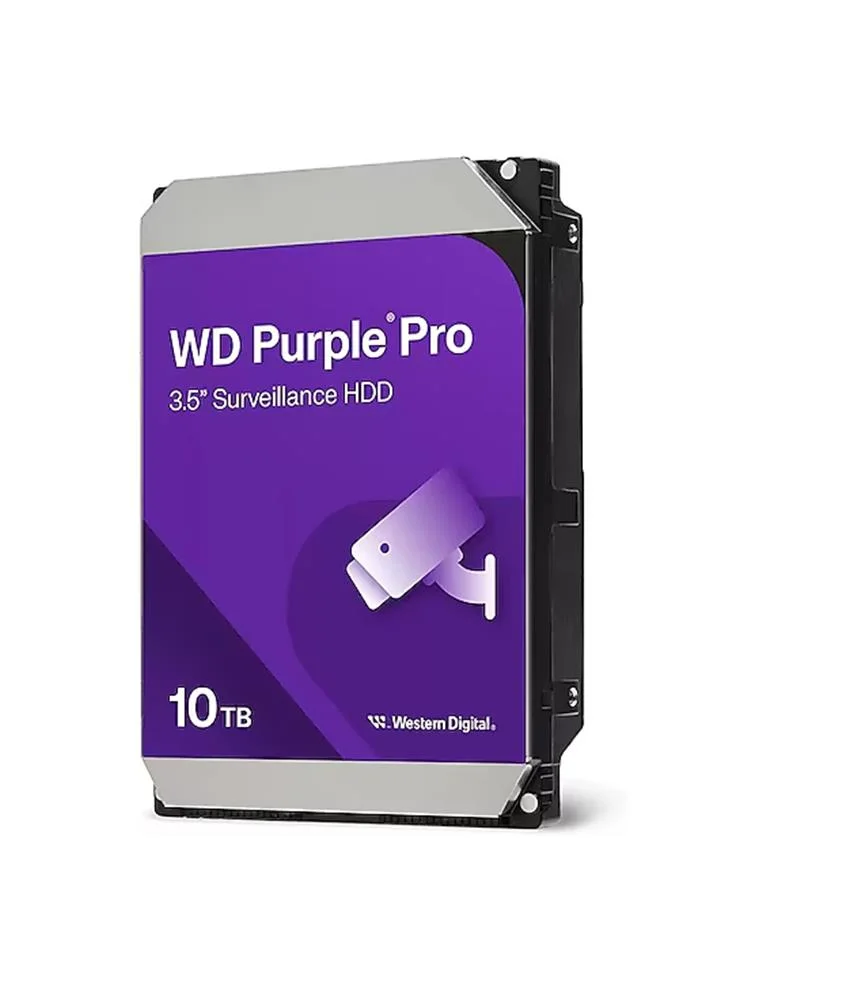Wd 10TB Purple 256MB 7200RPM WD102PURX 7-24 Harddisk