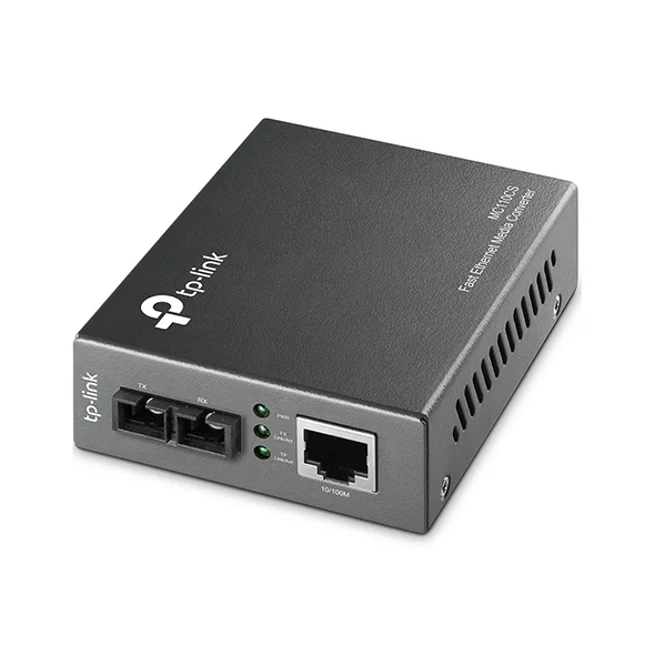 TP-LINK MC110CS 10/100Mbps Single-Mode SC/UPC 1310nm 20km Fast Ethernet Medya Dönüştürücü