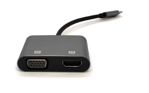 BEEK BC-DSP-ADP-USBC-HAVG USB Tip C (3.1 Gen) HDMI + VGA Grafik Adaptörü