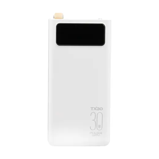 POWERWAY TX30 30000 MAH DİJİTAL GÖSTERGELİ POWERBANK alternatif görünüm