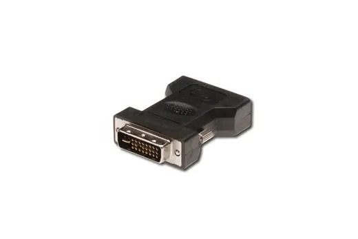 BEEK BA-DVI-VGA-1 DVI <-> VGA Adaptörü, DVI-I (24 + 5) Erkek - VGA (HD15) Dişi , Siyah Renk alternatif görünüm