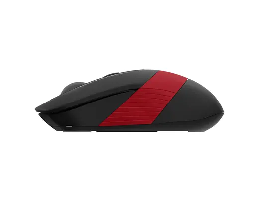 A4 TECH FG10 KABLOSUZ OPTIK MOUSE KIRMIZI/SIYAH görseli 3