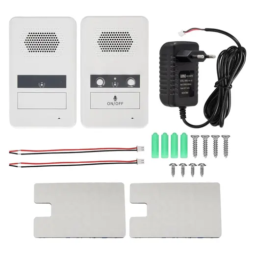 POWERMASTER DA-241 INTERCOM ÇİFT YÖNLÜ 200 METRE MENZİLLİ VEZNE GİŞE MİKROFON SETİ görseli 3