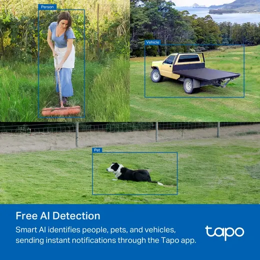 TP-LINK 2MP Speed Dome 4G LTE Pan-Tilt IP Kamera TAPO C501GW görseli 7