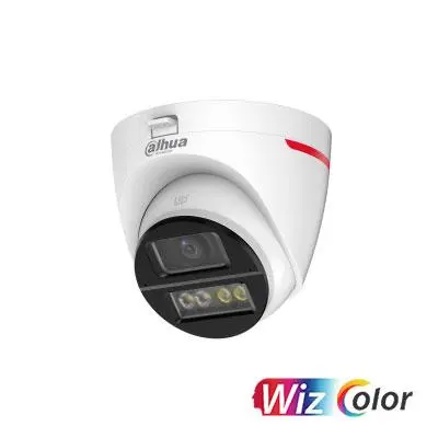 DAHUA HAC-HDW1249X-IL-A-PRO-0280B-DIP 2MP 2.8MM IR SESLI HD-CVI WIZCOLOR EYEBALL KAMERA