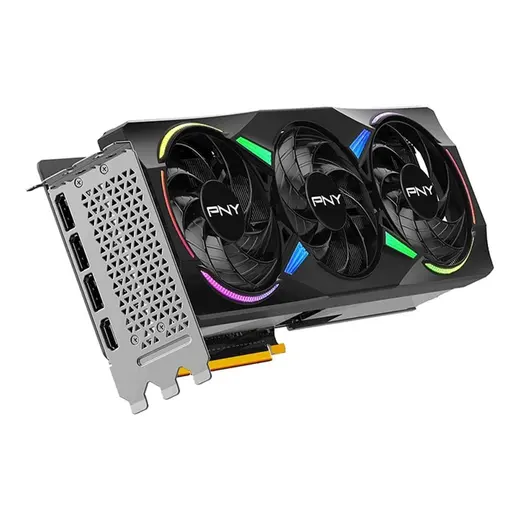 PNY GeForce RTX5070Ti VCG5070T16TFXXPB1-O GDDR7 16GB ARGB OC DisplayPort HDMI Siyah Ekran Kartı alternatif görünüm