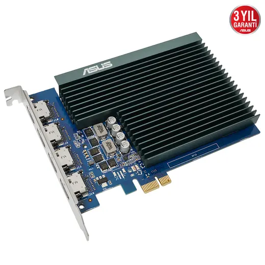 ASUS GT730 2GB GDDR5 64BIT 4xHDMI (GT730-4H-SL-2GD5) görseli 3