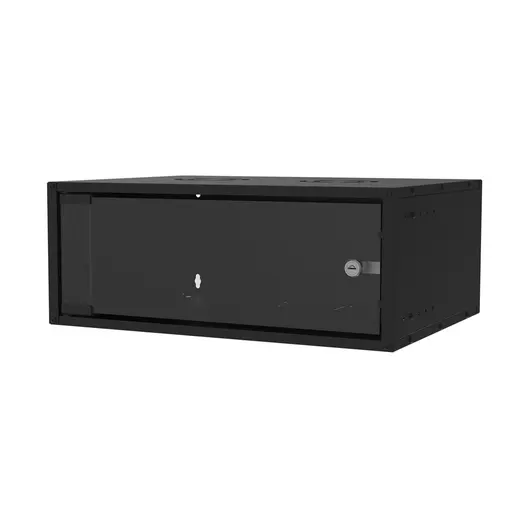 S-link SL-U4 Yeni Nesil 4U Soho Rack Kabin W 530mm D 400mm Siyah alternatif görünüm