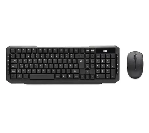 Everest KM-510 Siyah Kablosuz Q Klavye Set