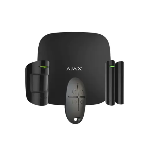 AJAX Starterkit 4G Alarm Seti Siyah görseli 2