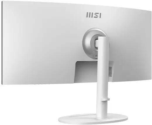 MSI 34" VA MODERN MD342CQPW 1MS 120HZ HDMI-DP Ev Ofis Monitörü Beyaz 3440x1440 görseli 3