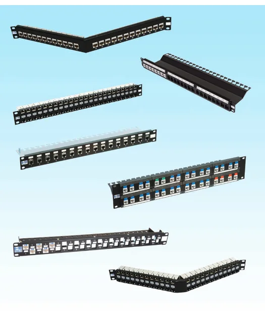 24 Port Keystone Jack UTP Panel Boş