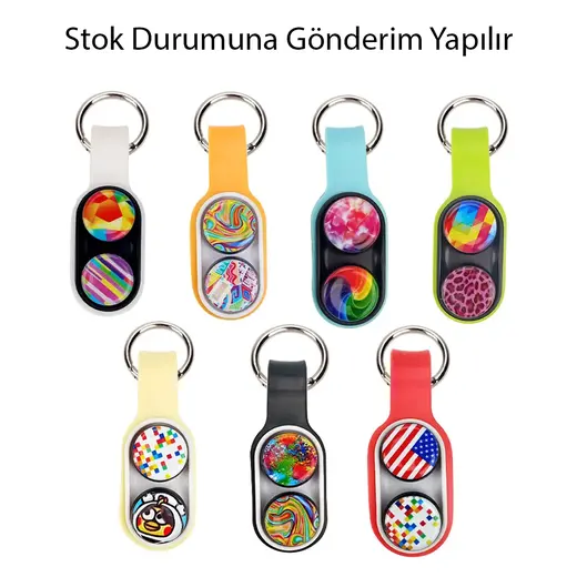 SUNUP SN-24271 POPPUCK TRİCK MAGNET FİDGET PARMAK STRES SPİNNER alternatif görünüm