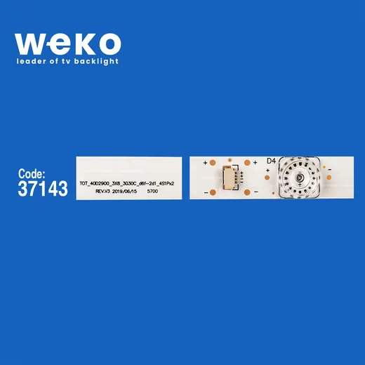 WKSET-6417 37143X3 TOT_40D2900_3x8_3030C 4C-LB4008-HR01J 3 ADET LED BAR alternatif görünüm