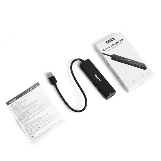 Dark (DK-AC-USB347) 3 Port USB-A + 2 Port Type-C görseli 3