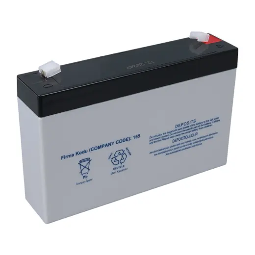 YOKOHAMA YH-67.0 6 VOLT - 7 AMPER KURU AKÜ (150 X 30 X 94 MM) alternatif görünüm