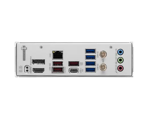 MSI B850 GAMING PLUS WIFI6E DDR5 HDMI-DP TYPEC PCIE 5.0 AM5 ATX BEYAZ görseli 3