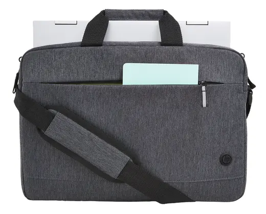 HP 15.6" Prelude Pro 4Z514AA Dolgulu Suya Dayanıklı Omuz Askılı Siyah Notebook Çantası