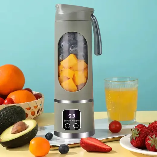 POWERMASTER PM-25964 450ML SHAKEN TAKE KİŞİSEL SMOOTHİE TAŞINABİLİR BLENDER MEYVE SIKACAĞI ŞARJLI YEŞİL alternatif görünüm