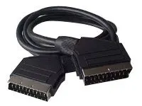 DIGITUS AK 390 Scart Kablosu, Scart (21 pin) erkek konnektörü Scart Scart (21 pin) erkek konnektörü, 1.50 metre
