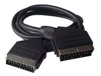 DIGITUS AK 390 Scart Kablosu, Scart (21 pin) erkek konnektörü Scart Scart (21 pin) erkek konnektörü, 1.50 metre