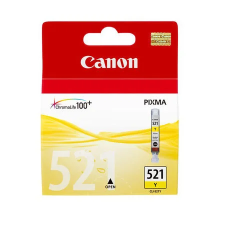 Canon CLI-521 2936B004 Sarı Orijinal Kartuş