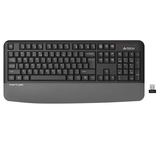 A4-Tech Kablosuz Klavye Siyah (FGK20) görseli 1