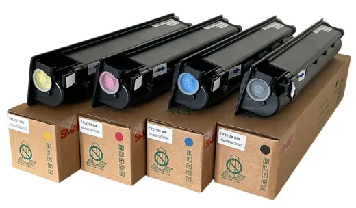 Toshiba T-FC210 Universal Smart Sarı Toner E-Studio 2010AC 2510AC görseli 1