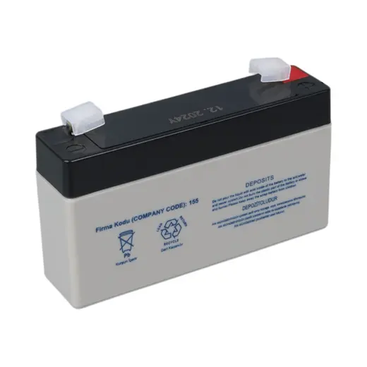 YOKOHAMA YH-61.3 6 VOLT - 1.3 AMPER AKÜ (98 X 25 X 52 MM) alternatif görünüm