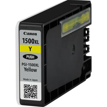 Canon PGI-1500XL 9195B001 Sarı Yüksek Kapasiteli Orijinal Kartuş alternatif görünüm