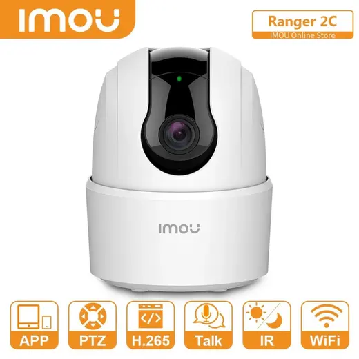 IMOU 3MP PT 3.6mm Wıfı Kablosuz Pan-Tilt IP Kamera Ranger 2C IPC-K2ECP-3H3W alternatif görünüm