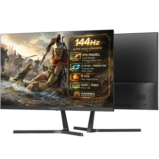 EZCOOL 27" IPS CORP EZP27 5ms 144Hz HDMI Gaming Monitör (1920 X 1080) görseli 5