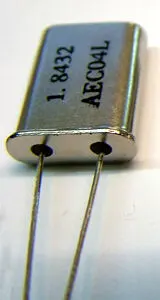 SCHUKAT QM001.8432 KRISTAL, 1.8432 MHz HC-18/U