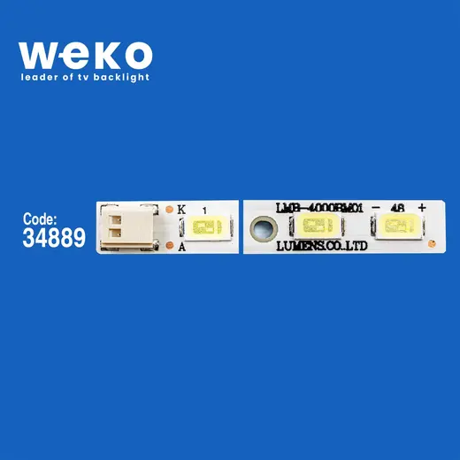 WKSET-6130 34889X6 LMB-4000BM01 6 ADET LED BAR (48LED) alternatif görünüm