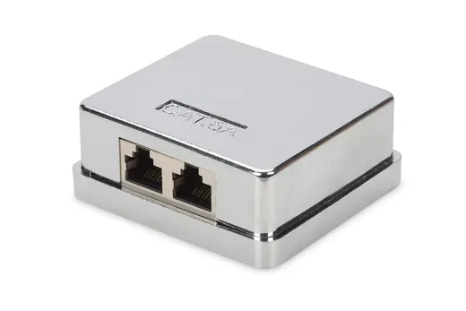DIGITUS DN-93713 CAT.6A SURFACE MOUNT BOX 2 PORT