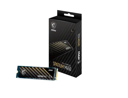 Msi 1TB Spatium M450 V1 NVMe PCIe Gen4 x4 Okuma 3400MB – Yazma 2400MB M.2 SSD Disk alternatif görünüm
