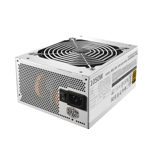 COLERMASTER 1050W 80+ GOLD MWE V2 MPE-A501-AFCAG-3EGEU Tam Modüler Power Supply Beyaz görseli 2