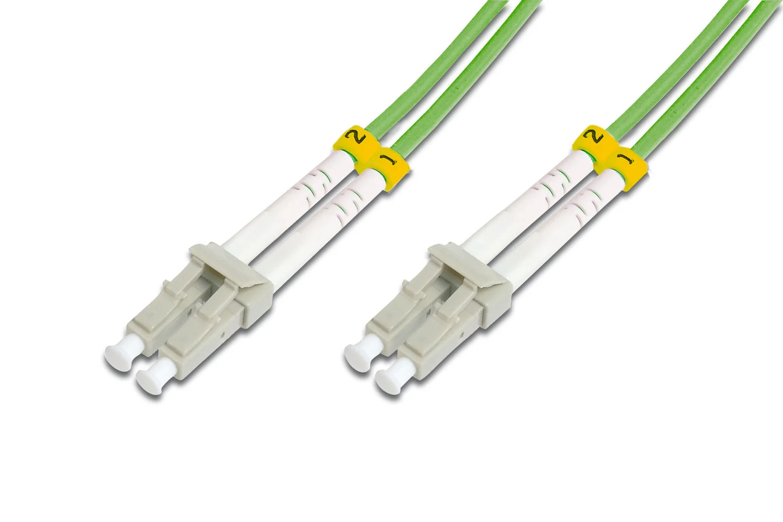 BEEK BC-FO-5LCLC-10/5 LC-LC Fiber Optik Patch Kablo, Multimode OM 5 50/125 Duplex, 3.0mm, LSZH, 10 metre