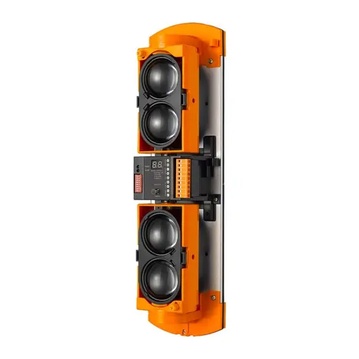 ABH-250L 4 IŞINLI KABLOLU 250 METRELİK HARİCİ TİP INFRARED BEAM DEDEKTÖRÜ / IŞIN BARİYERİ görseli 4