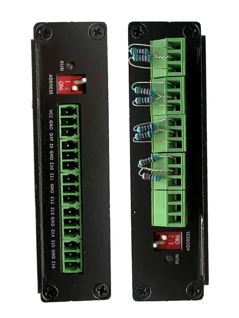 OPAX-816 ARTIRILABİLİR EXTRA 8 BÖLGELİ ZON KARTI NO:9-16 BÖLGELER İÇİN