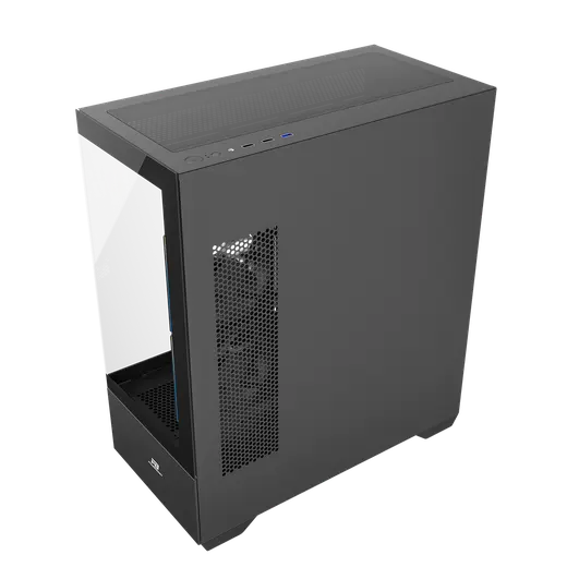 POWERBOOST 750W 80+ BRONZE PB-J9031B 3-ARGB Fanlı Gaming Mid-Tower PC Kasası görseli 4