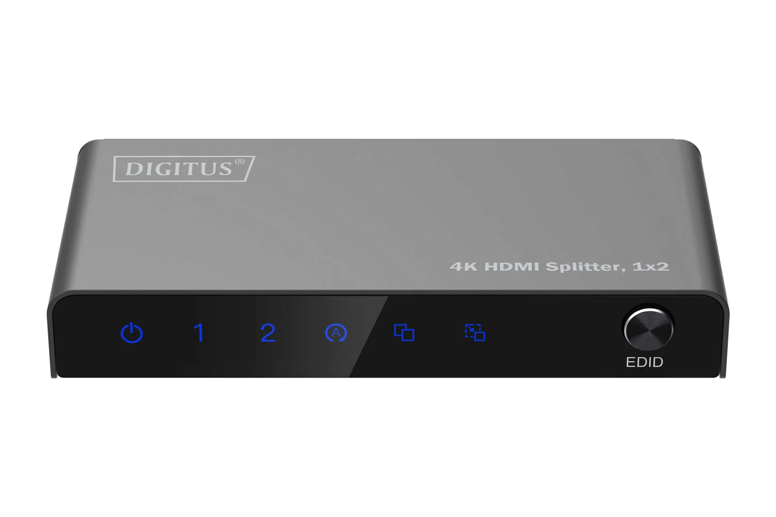 DIGITUS DS-55336 4K HDMI Çoklayıcı, 1 x 2, 4K/60Hz HDCP 2.2, EDID Kontrol özelliği