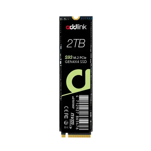 ADDLINK 2TB S93 AD2TBS93M2P 7400-6500MB/s M2 NVME GEN4 Disk görseli 2