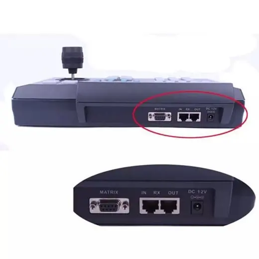 BGR-03D 3D Keyboard Speed Dome Kamera Kontrol Cihazı alternatif görünüm