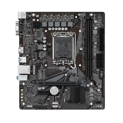 GIGABYTE H610M H v2 DDR5 HDMI PCIE 4.0 1700p mATX görseli 2