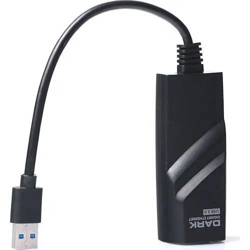 Dark USB 3.0 to Gigabit Ethernet Çevirici alternatif görünüm
