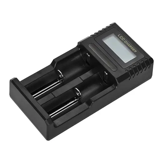 POWERMASTER PMR-K2 18650 4.2V 2X0.5A PİL ŞARJ CİHAZI alternatif görünüm