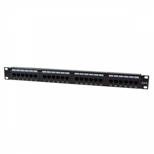 URANIUM LEOPP-UC6-2524 CAT6 24 PORT UTP DOLU PATCH PANEL