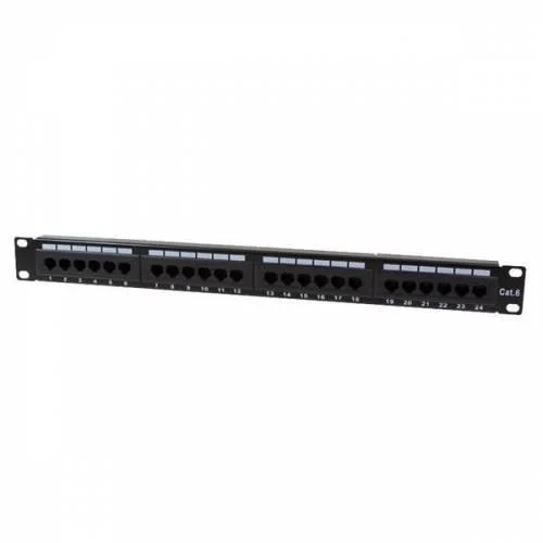 URANIUM LEOPP-UC6-2524 CAT6 24 PORT UTP DOLU PATCH PANEL