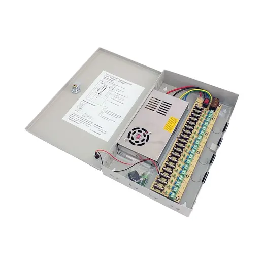 OPAX-20A-BX SMPS 20 AMPER DC 12VOLT KUTU TİPİ FANLI BOX ADAPTÖR görseli 4